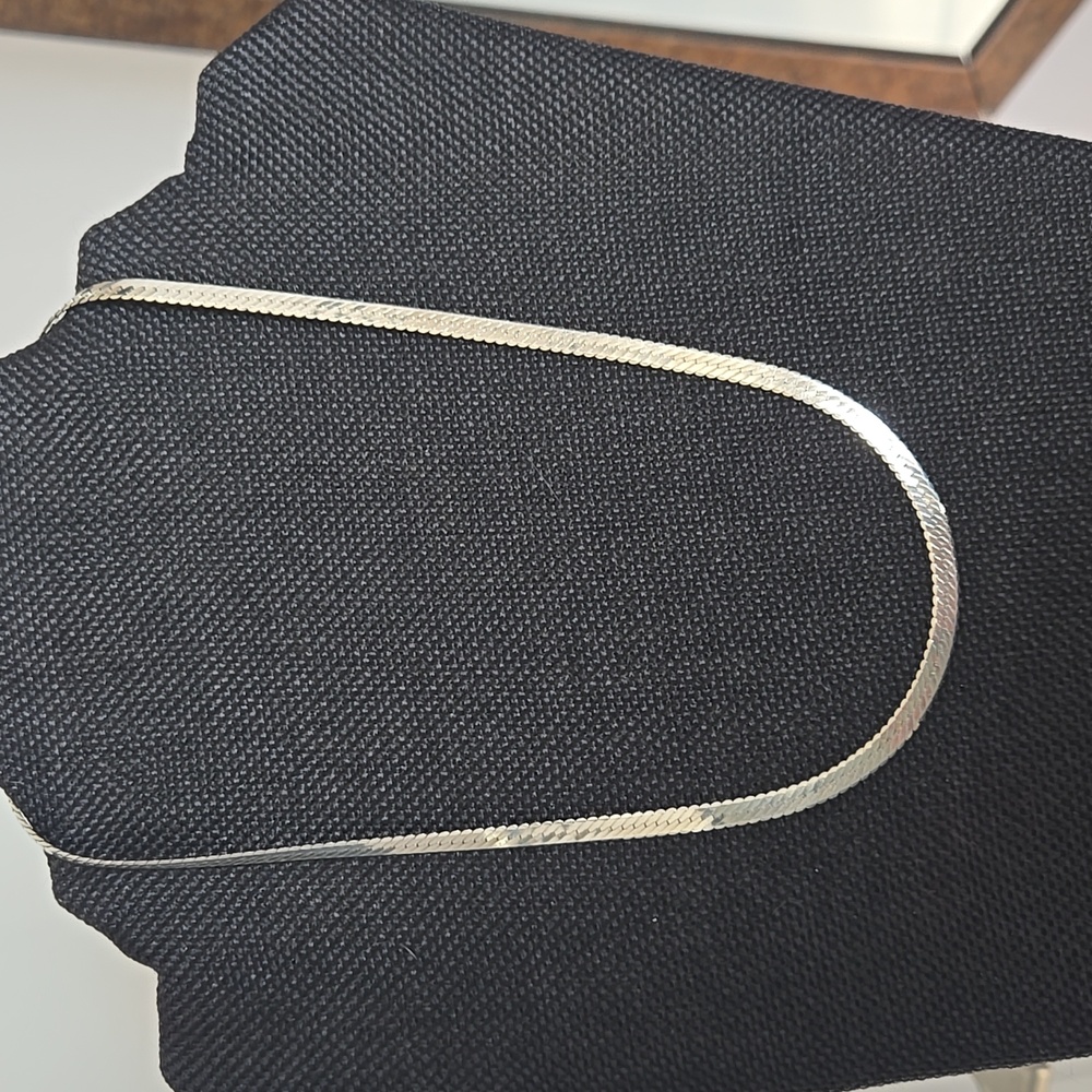 Unisex Sterling Silver Necklace